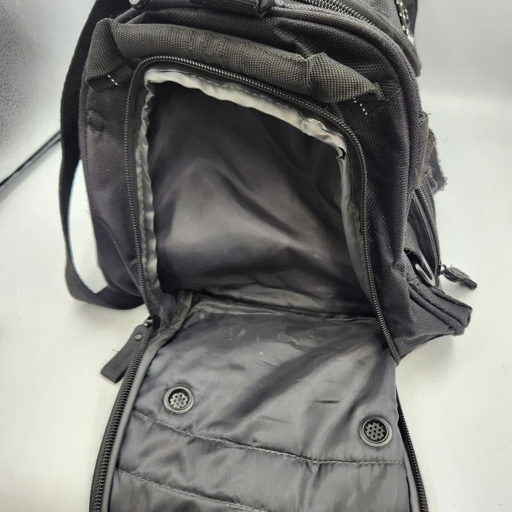 Eddie Bauer Camera Bag Padded Travel Gear Shoulder‎ Bag Black